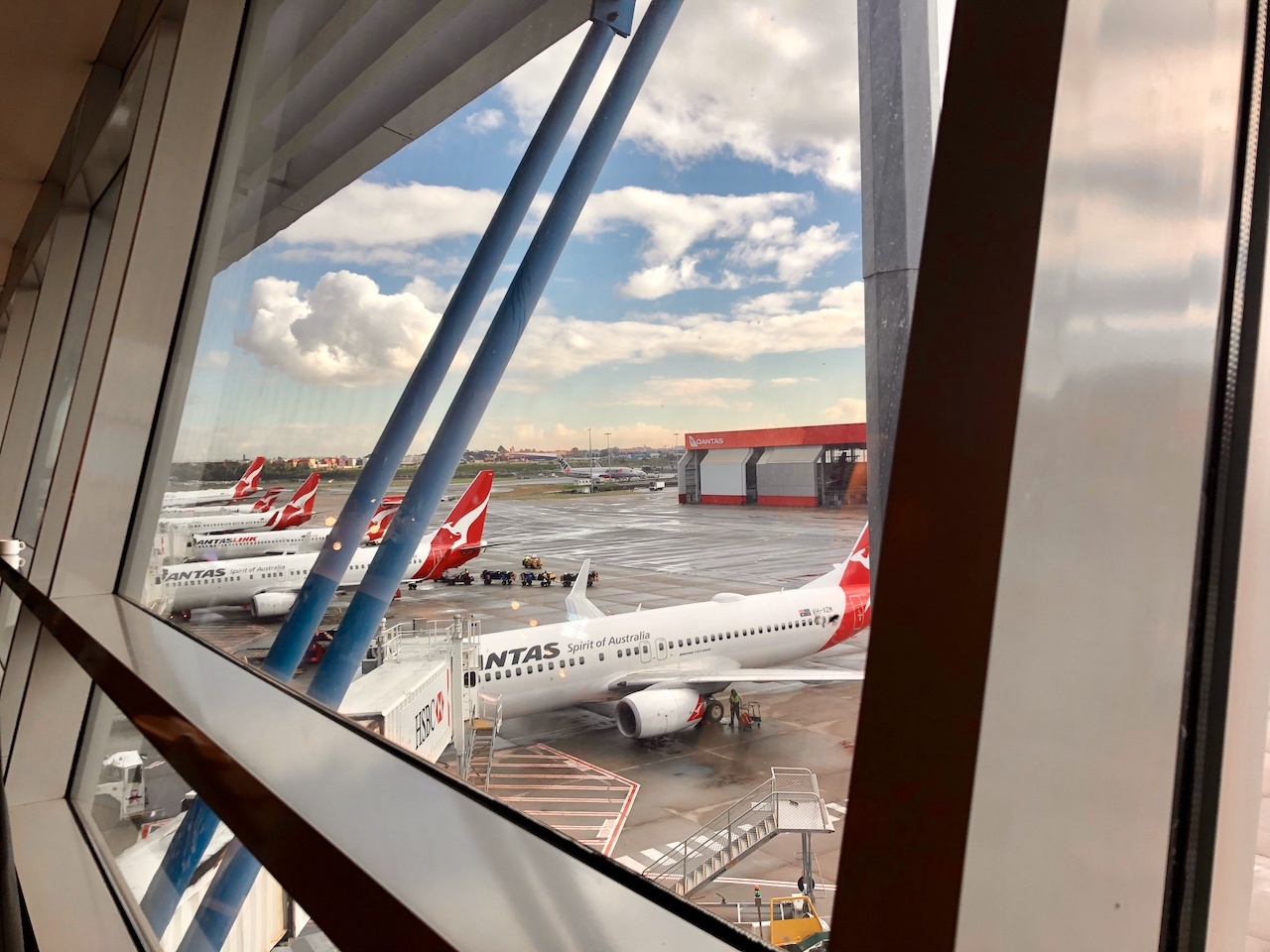 カンタス航空の機体